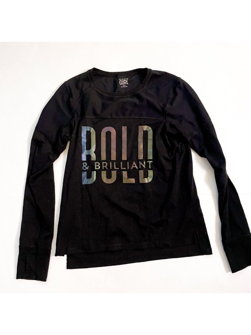 Athleta Girl Bold & Brilliant Activewear Tee, Size 12
